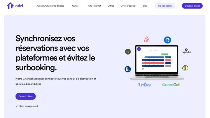 Aperçu du site Otizi